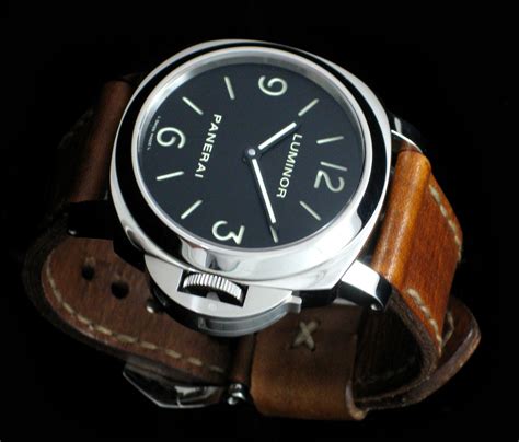 panerai 112 straps|Panerai aftermarket straps.